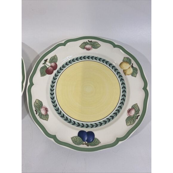 Villeroy Boch French Garden Fleurence Dinner Plates Set (2) 10.5” 1748 - Picture 3 of 6